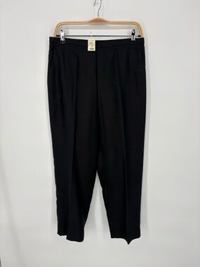 🛵 nwt Ann Taylor silk side zip flat front Tailored Trousers